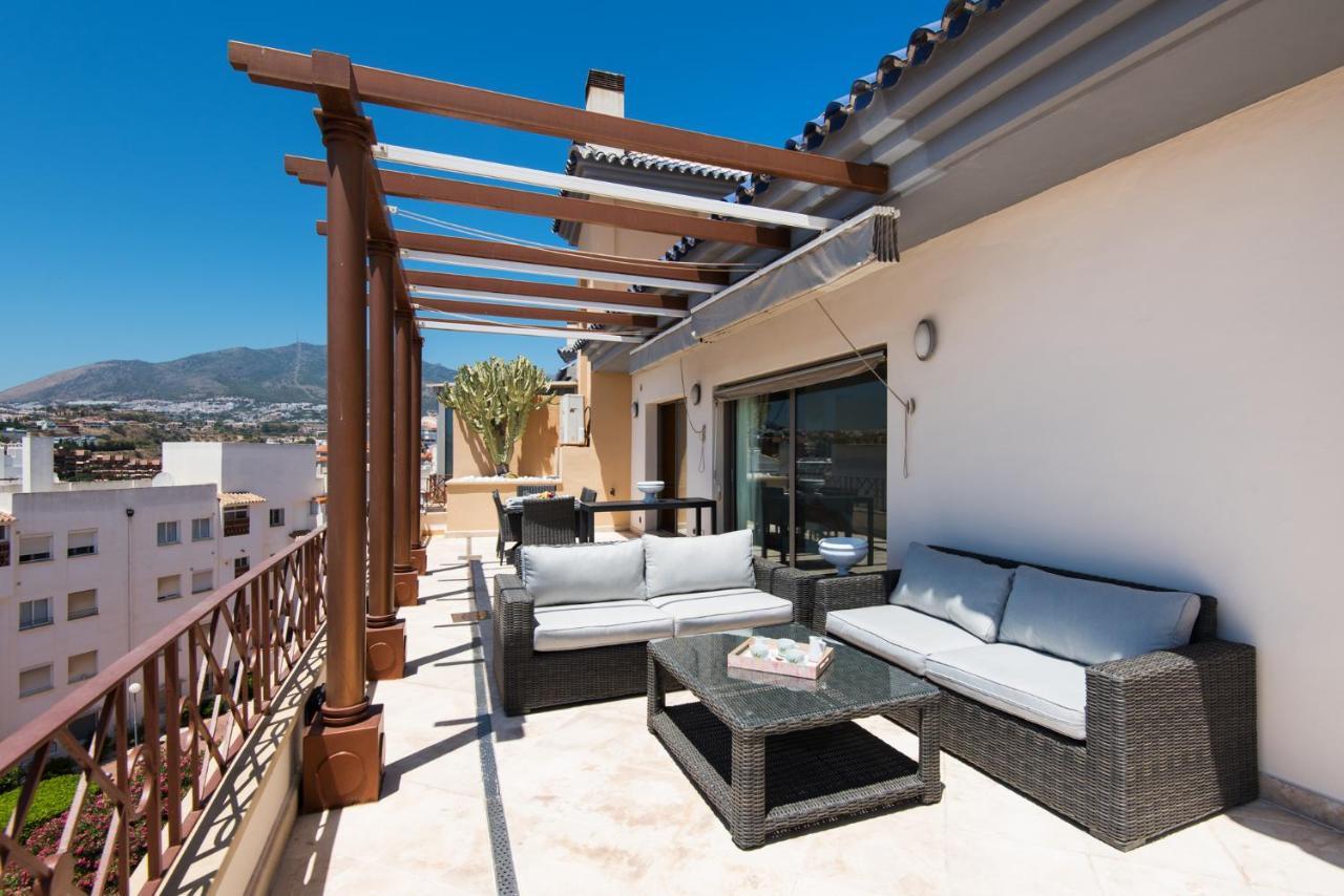 Ph Bellagio: Luxurious And Romantic Duplex Penthouse With Private Pool & Sea Views Benalmádena Exterior foto